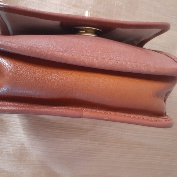 Coach  Mini Penny  Crossbody Leather  Tan Os Coach - Picture 2 of 6